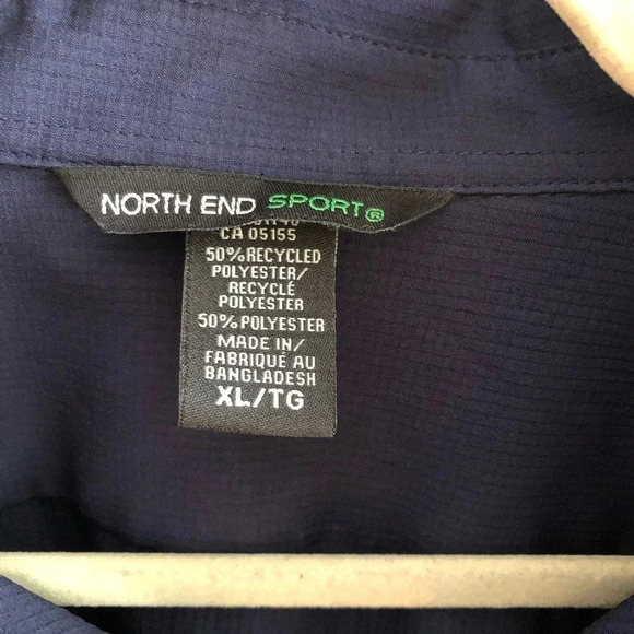 North End Sport dark blue button down - Picture 2 of 9